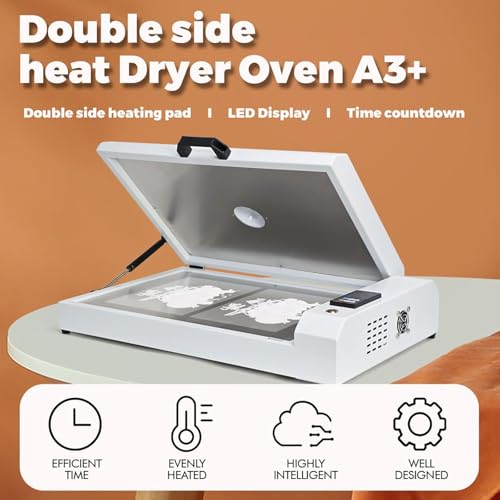 Four DTF A3+ à double chauffage 340x490mm avec contrôleur LED - 2