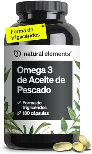 Omega 3 2000 mg - Aceite de pescado en forma de triglicéridos - 1...