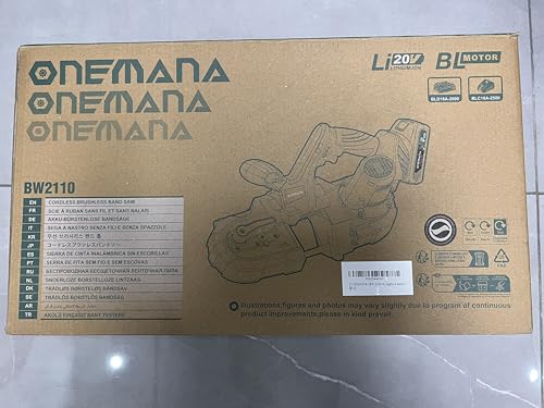 Cordless Bandsaw, ONEMANA 20V Brushless Power Band Saw, 2.5" Deep Cut Metal Bandsaws, 6 Speeds Portable Bandsaw for Cutting Metal, Pipe, Conduit (Battery Included) 12 Cordless Bandsaw, ONEMANA 20V Brushless Power Band Saw, 2.5" Deep Cut Metal Bandsaws, 6 Speeds Portable Bandsaw for Cutting Metal, Pipe, Conduit (Battery Included) - Image 12