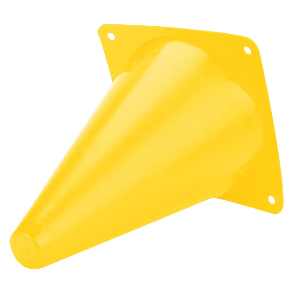 Alomejor 6 szt. 18 cm rożki sportowe piłka nożna szkolenie szyszki znacznik ruch zestaw (żółty)