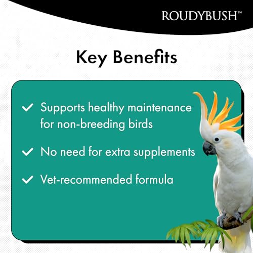 RoudyBush - MAINTENANCE CRUMBLE 22 OZ, Adult, bird, 1 Count