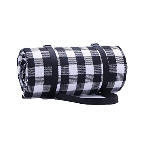 Manta de picnic impermeable al aire libre estera plegable manta de cuadros para acampar senderismo,césped picnics,playas