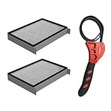 Caterpillar 180-7487 Cab Air Filter w/IHD Strap Wrench Bundle (2)