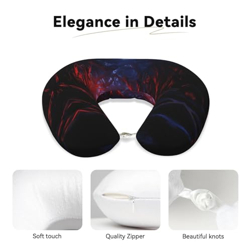 Almohada cuello espuma viscoelástica tamaño único negra miniatura 4