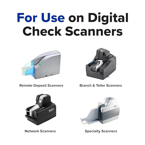 image for KICTeam - Waffletechnology® Cleaning Cards for Digital Check Scanners