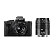 Produktbild Panasonic Lumix DC-G100DWEGK Micro Four Thirds spiegellose Kamera, Lumix G Vario 12-32 mm F3.5-5.6 & 35-100mm F4-5.6 Objektive, 20,3 MP, 4K 30p/FHD 60 Video, Freiwinkel-Monitor, USB-C-Ladung, Schwarz