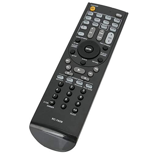 New RC-762M Remote Control fit for Onkyo Home Theater System & AV Receiver AVX-280 AVX-290 HT-R280 HT-R290 HT-R358 HT-R380 HT-R390 HT-R538 AVX-390 AVX-380 29400468 HT-RC230 HT-S3300 HT-S3400 HT-S5305