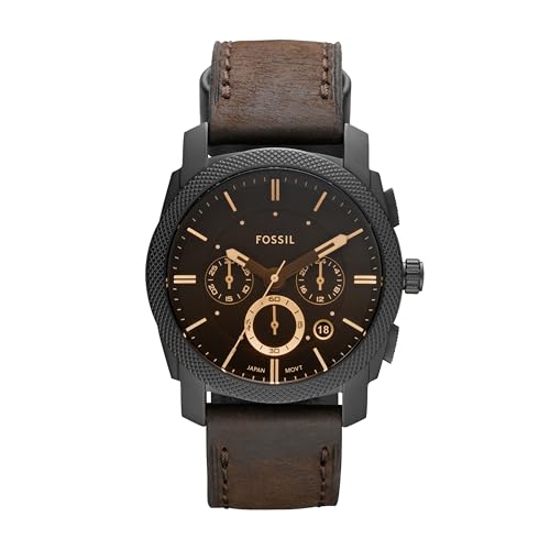 Image of Fossil Men's Watch, Machine Stainless Steel Chronograph Watch for Men