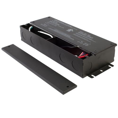 Image of Dimmable LED Driver, UL Listed 24v 150w Triac 0-10v ELV /MLV /AC 110v - 277v to DC 24v Transformer Compatible with Lutron, Leviton dimmers