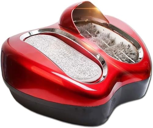 Automatic White Shoe Sole Cleaning Machine - Smart Water Brushing Device for Home & Clinic - Lint-Free, Fully Automatic Shoe Cleaner for Effortless Maintenance