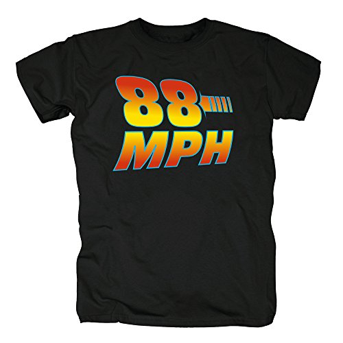 TSP 88 mph Camiseta para Hombre T-Shirt XXXL Negro