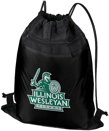 Campus Lab Illinois Wesleyan University Primary Logo Drawstring Backpack