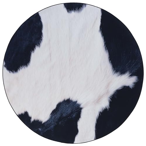 Tapete redondo 8' SAFAVIEH animal print miniatura 3