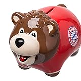 Sau-lustiges FC Bayern München Sparschwein - Material: Keramik