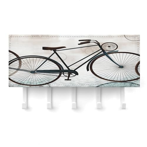 Support mural pour clés de vélo installation facile sans percer étagère à courrier