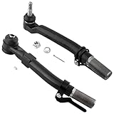 BOXI 2pcs Front Outer Tie Rod End Links Fit for Ford F-250 F-350 Super Duty 2005-2020/F-450 Super Duty 2005-2010/F-550 Super Duty 2005-2011 FIT 4WD ONLY | ES80754 ES80755