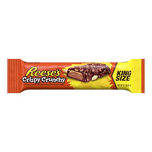 Reese's Crispy Crunches King Size Bar - Knusprig Krosser Kingsize-Riegel, 1  Stück (1 X 87 G) : Amazon.de: Lebensmittel & Getränke
