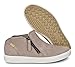 ECCO Women's Women's Soft 7 Low Cut Zip Fashion Sneaker, Warm Grey/Powder, 37 EU/6.5 M US