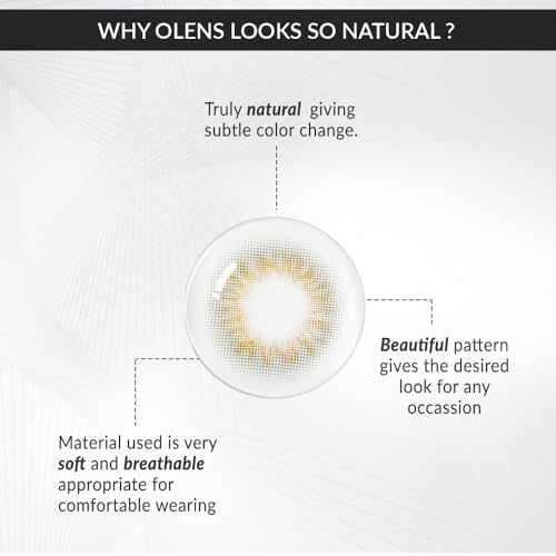 Image of OLENS Daily Pack 1Pair (0.00 Plano) - Coloured Contact Lens (Daily Disposable, 0.00)