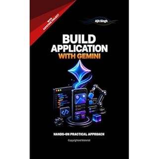 Build Application with Gemini Audiolibro Por Ajit Singh arte de portada