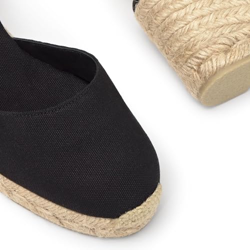 Image of Castaner | Espadrille with Wedge Carina Made in Canvas 7 cm | Woman