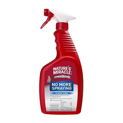 Nature's Miracle Advanced Platinum No More Spraying Training Spray, 24 oz