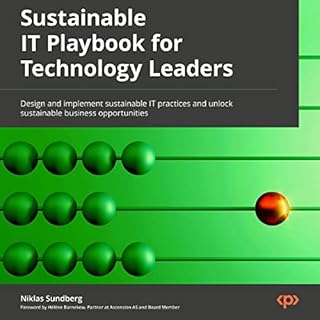 Sustainable IT Playbook for Technology Leaders Audiolibro Por Niklas Sundberg arte de portada