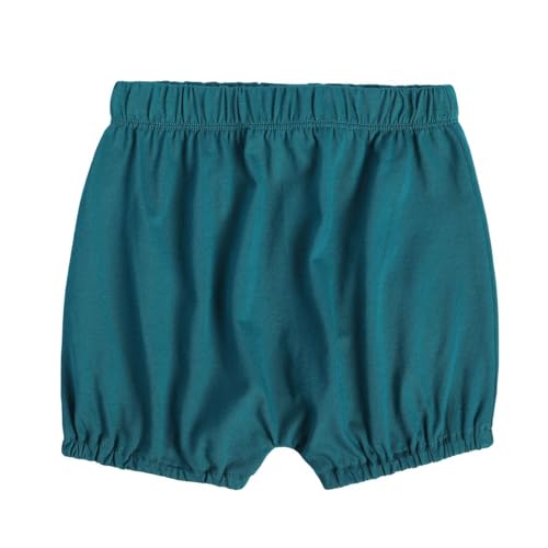 Image of miniklub Baby Elastic Knitted Cotton Printed Short, Pack of 3 (Multi Color)