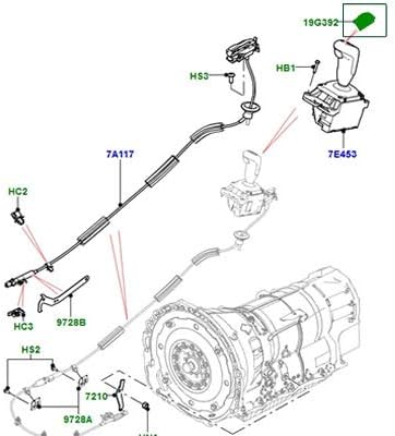Miniatura 2 de Land Rover Genuine Gear KNOB Botón de estacionamiento Range Rover Sport 14 LR086213 Nuevo T2R27889 Item VIN Relacionado