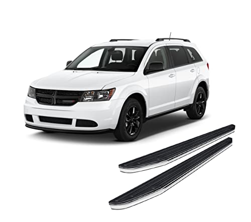 Estribos Premium Black Horse para Dodge Journey 2009-2020 miniatura 2