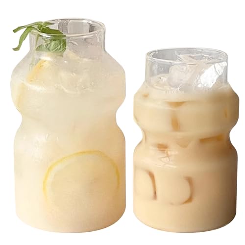 Set de 2 vasos vintage para café 440 ml y 250 ml
