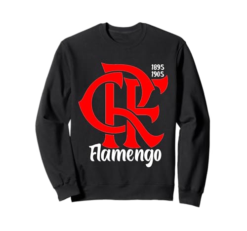 Camiseta Flamengo Vermelho e Preto1895 1905 Camiseta Sudadera