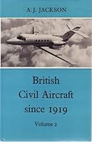 British Civil Aircraft Since 1919: v. 2 0370100107 Book Cover