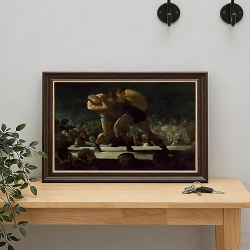 Cadre Club Night George Bellows : solution déco bureau et salon - 7
