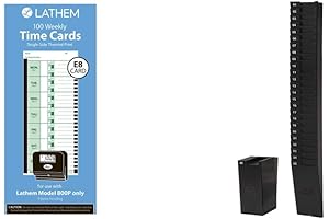 Lathem Time Cards E8-100 Thermal
