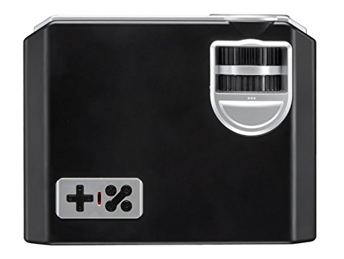 iCODIS RD-817 Video Projector, Supports 1080P, 3500 Lumens LCD, HD Resolution, 2000:1 Contrast Ratio, Multimedia Home Theater Digital Projector.