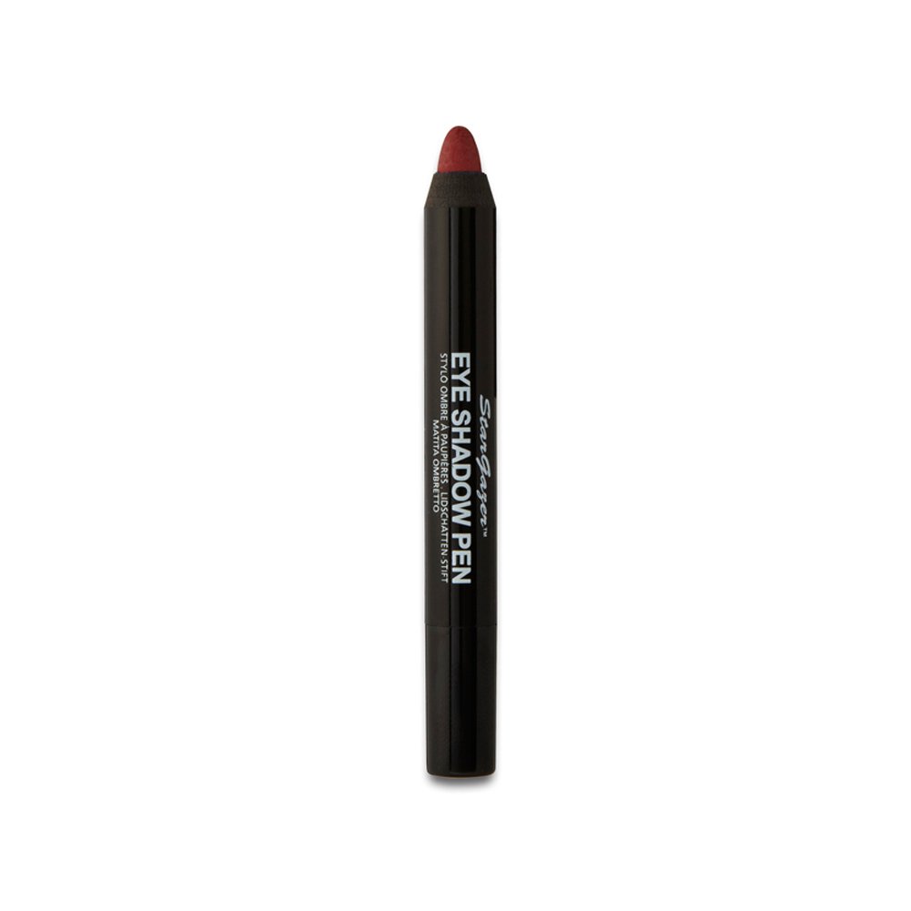 Stargazer Eye Shadow Pen, Red. Long lasting strong blendable eye shadow colour.