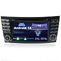 SXAUTO Android 14 Autoradio Passt für Mercedes-Benz E-Class W211 | CLS Class W219 - Kamera Canbus KOSTENLOS - [2G+32G] - 2 Din 7 Zoll -Unterstützen DAB Lenkradsteuerung 4G WiFi BT Carplay Android Auto