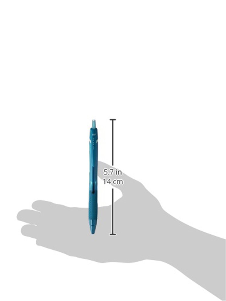 Penna a sfera Jetstream a scatto Uni-Ball - blu - 0,7 mm