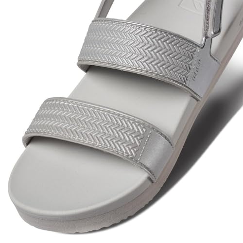 Image of REEF Girls Kids Water Vista Platform Sandal, Water Friendly, Adjustable Strap