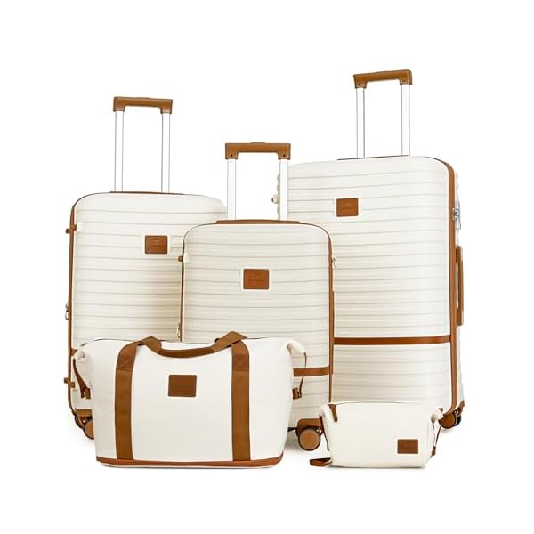 Joyway Luggage Set 3 Piece Suitcase Sets with Spinner Wheel,Hardside Expandable Travel Laggage with TSA Lock (20/24/28