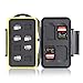 Produktbild Ares Foto® MC-SDMSD12 Speicherkarten Schutzbox  Memory Card Case  Card Safe  Tasche  Etui  Aufbewahrung & Transport für 8 Micro SD und 4 SD Karten - Neue Version 2020