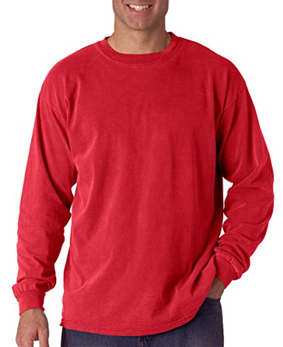 Comfort Colors Adult Heavyweight RS Long-Sleeve T-Shirt XL PAPRIKA