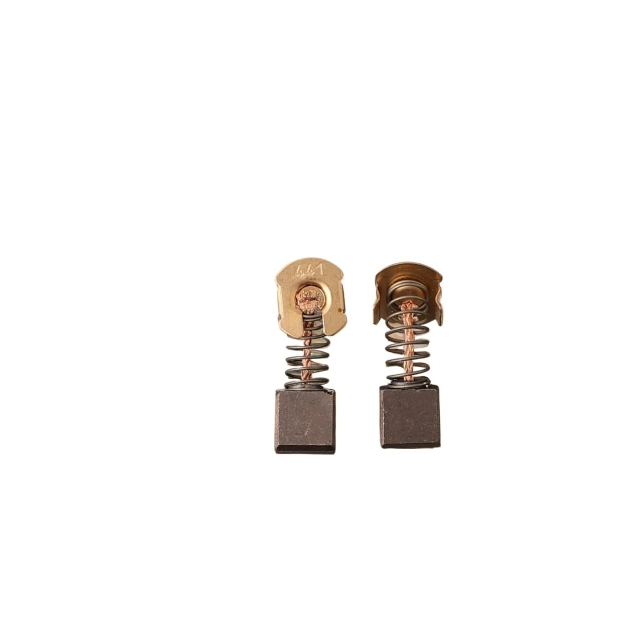 Szczotki węglowe szczotki z włókna węglowego 7 x 10,8 x 11 mm szare części próżniowe