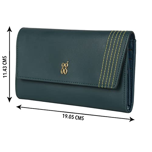 Image of Baggit Womens Lwxe Creative 3 Fold Wallet