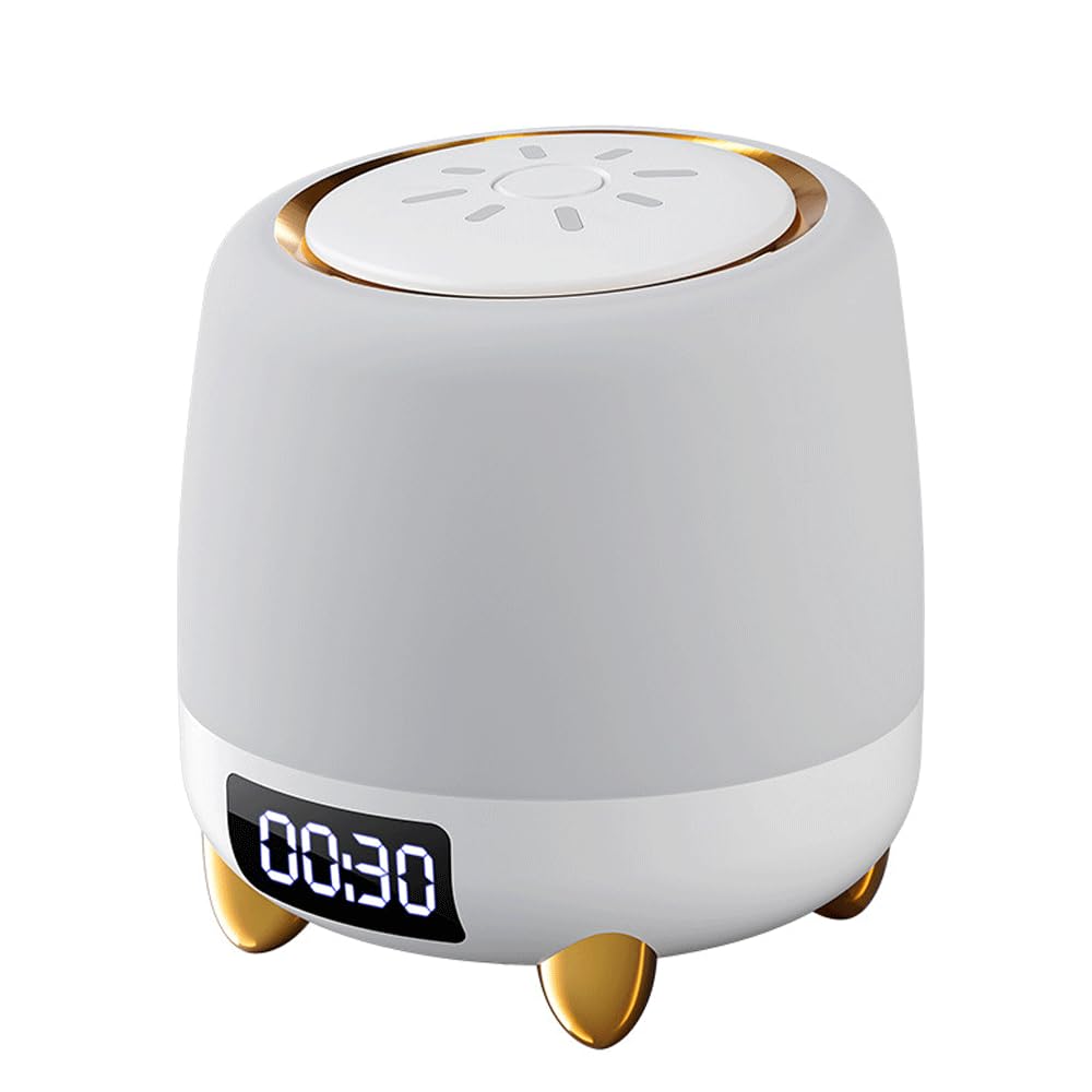 Longe Portable Conception Veilleuse à Gradation Infinie avec télécommande et réveil Lueur Lampe de Soins pour Les Yeux de Salon Chambre Nursery