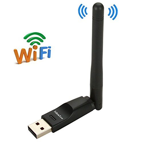 Idealco 150M 2.4G Wireless USB 2dBi 802.11 b/g/n Antenna WiFi Adapter WiFi Dongle