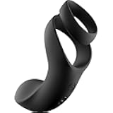 Benedict Silicone Rechargeable Cock Ring - Black