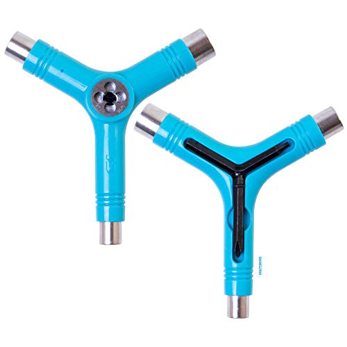 Chave Y Para Skate Hondar Cossinete Azul