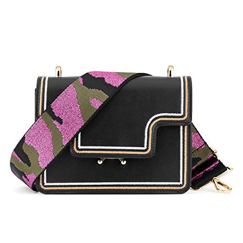 Image of ZOOEASS Wide Shoulder Strap Adjustable Replacement Belt Crossbody Canvas Bag Handbag